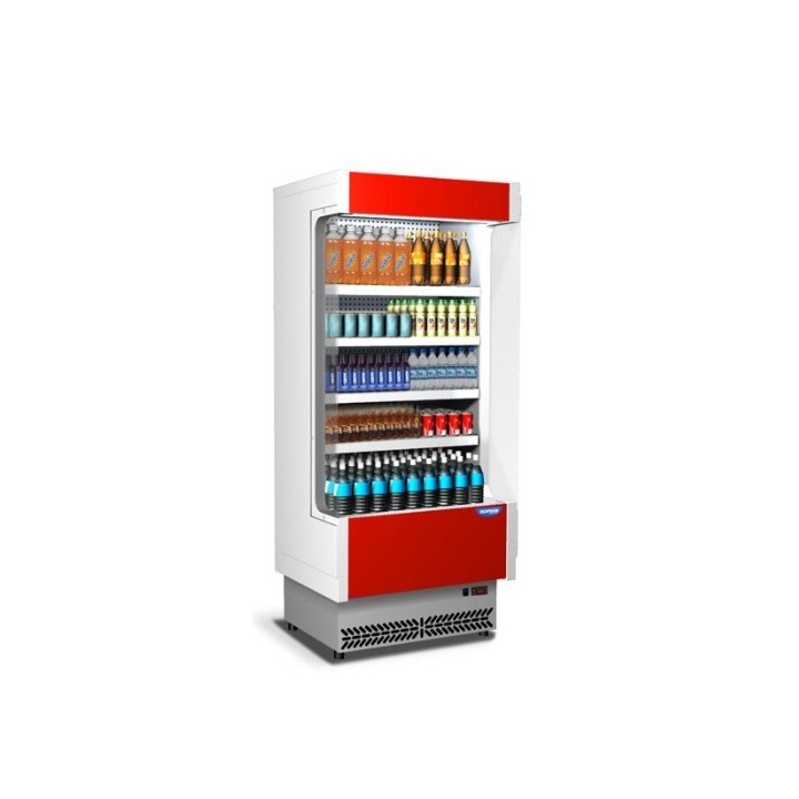 MEUBLE MURAL REFRIGERE POUR PRODUITS FRAIS PRE-EMBALLES L 1955 MM LSPD6187 TECNODOM