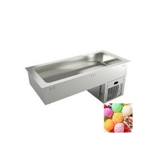 DROP-IN GEKOELDE KUIP VOOR ICE-CREAM 2 x GN 1/1, L 815 MM SEECH4