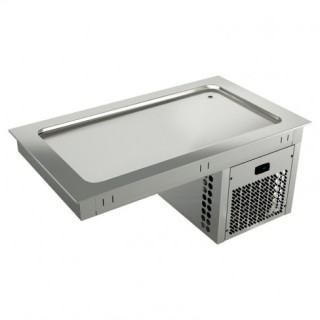 DROP-IN GEKOELDE PLAAT 5 x GN 1/1, L 1755 MM SEEPF5