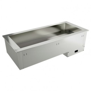 DROP-IN GEVENTILEERDE BAIN MARIE 4 x GN 1/1, L 1455 MM SEEBMV4