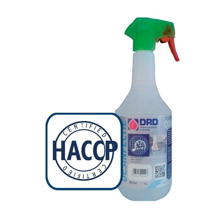 DESINFECTANT TOTAL HACCP 1 L TE-QUADRI MIQRO
