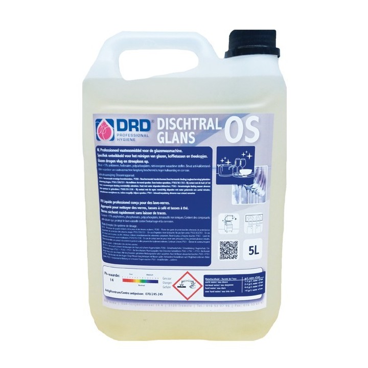 VLOEIBAAR WASMIDDEL VOOR GLAZEN- EN VAATWASSERS 12 KG VOOR OSMOSE TE-DISH OSMOSE