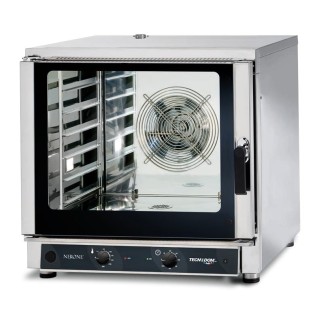 ELECTRISCHE CONVECTIEOVEN MET STOOM - 6 X GN 1/1 OF 600 X 400 MM - MECANISCHE BEDIENING WATEC06M TECNODOM