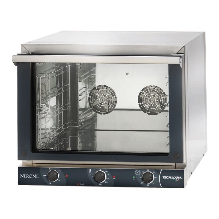ELECTRISCHE CONVECTIEOVEN MET GRILL - 4 X GN 1/1 - MECANISCHE BEDIENING WATEC81RG TECNODOM