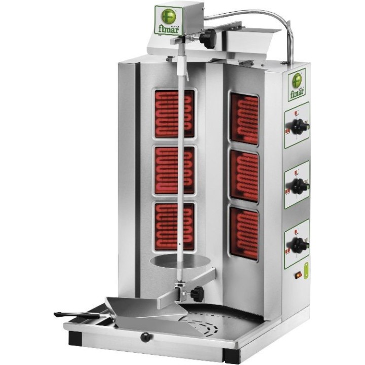 GYROS ELECTRIQUE, 6 RESISTANCES A INFRAROUGES, 30 KG EGYR060 FIMAR