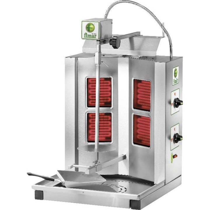 ELECTRISCHE GYROS, 4 INFRAROOD WEERSTANDEN, 10 KG EGYR040 FIMAR