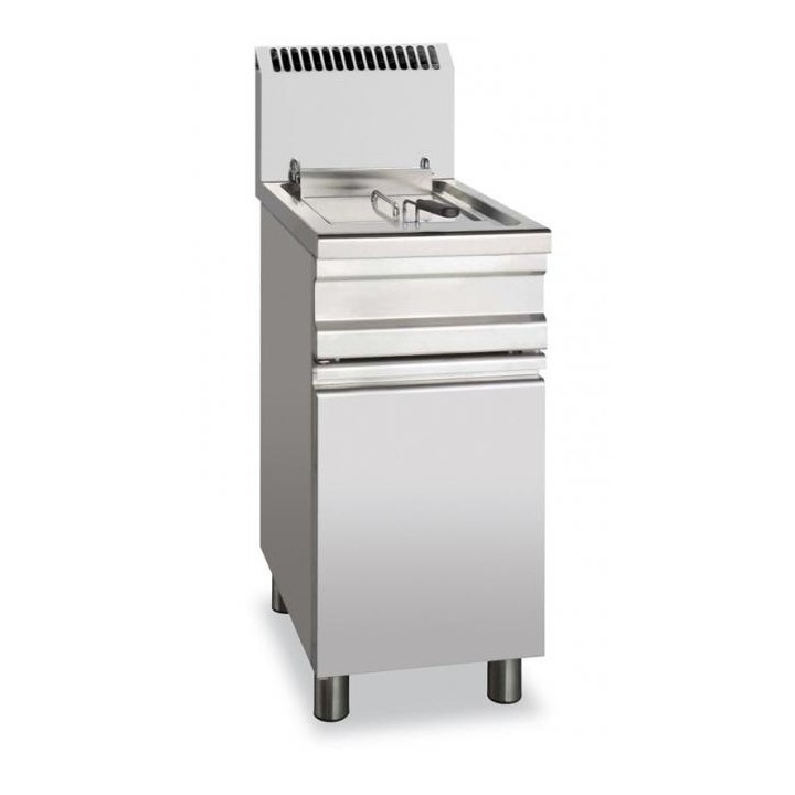 FRITEUSE GAS 1 x 14 L OP GESLOTEN KAST REGF15S MBM