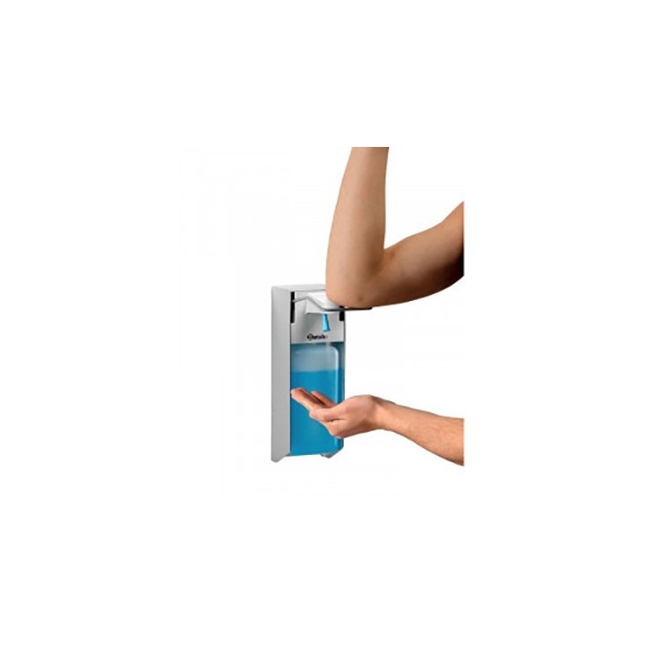 DISPENSER VOOR VLOEIBARE ZEEP MET ELLEBOOG BEDIENING 0,9 L TE-DISTRIBUTEUR COUDE HA