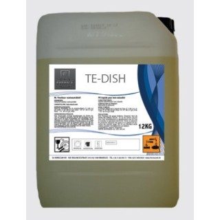 PRODUIT DE LAVAGE LIQUIDE POUR LAVE-VERRES ET LAVE-VAISSELLES 12 KG TE-DISH