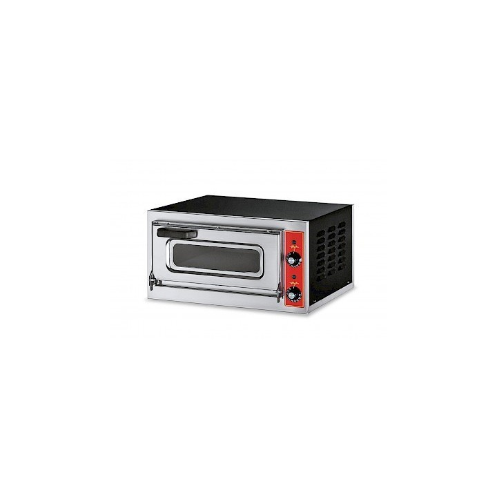 FOUR A PIZZA ELECTRIQUE PROFESSIONNEL COMPACT, 1 PIZZA Ø 400 MM VEMICROV GGF