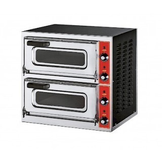 PROFESSIONELE COMPACTE ELECTRISCHE PIZZA OVEN, 2 X PIZZA Ø 400 MM VEMICRO2V GGF