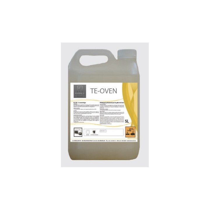 DEGRAISSANT PUISSANT POUR GRAISSES CUITES, 5 L TE-OVEN