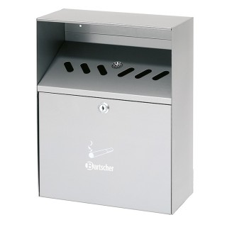 CENDRIER MURAL INOX 6,5 L HCENDRIERINOX