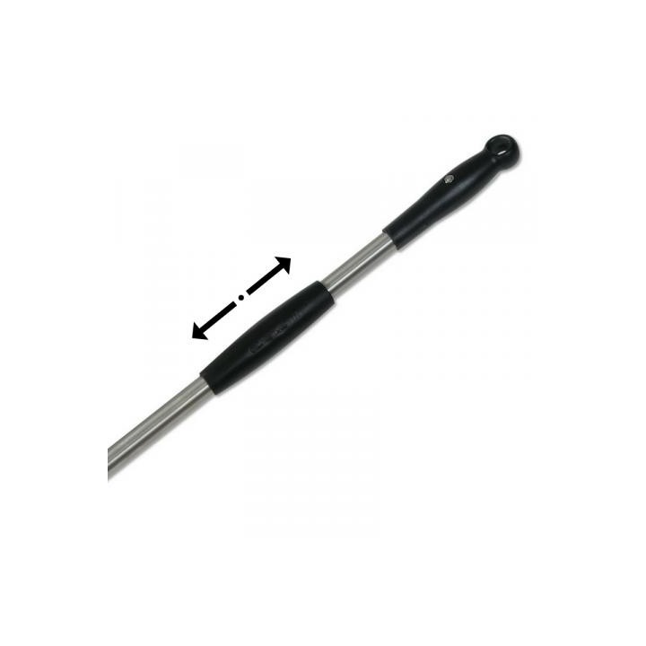 RONDE GEPERFOREERDE RVS SCHEP Ø 230 MM MET STEEL 1500 MM VEALICE23P
