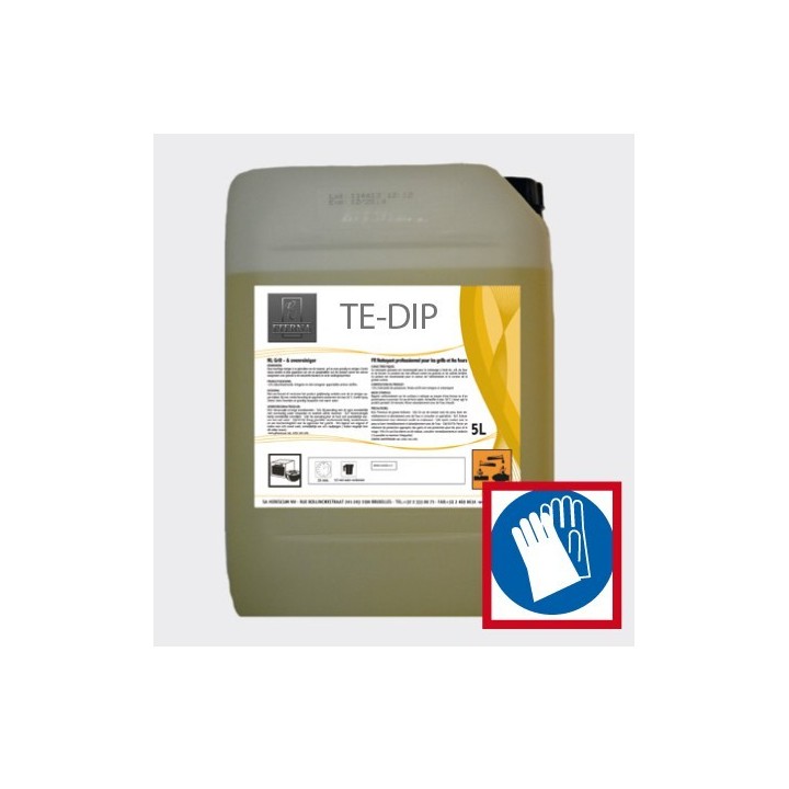 DEGRAISSANT LIQUIDE SURPUISSANT POUR FILTRES DE HOTTE 14 KG TE-DIP