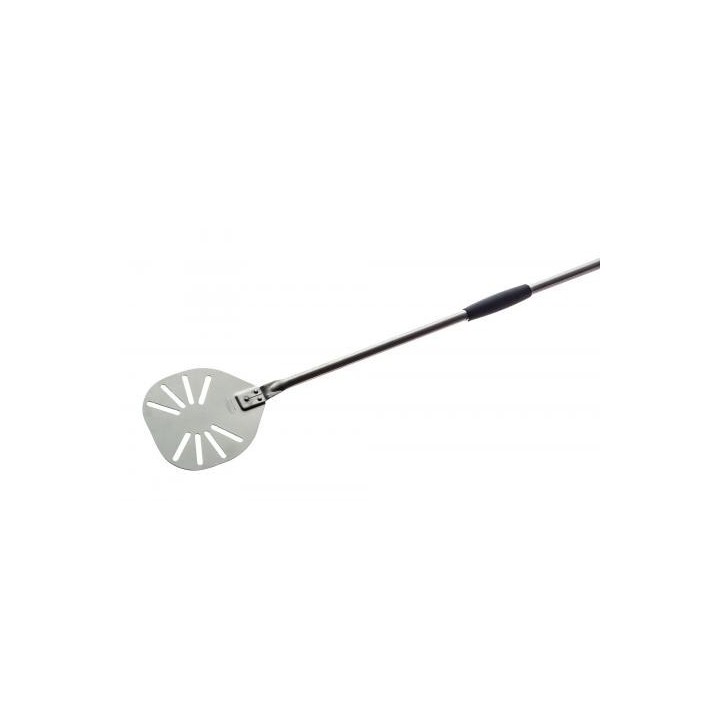 PELLE RONDE PERFOREE EN ACIER INOXYDABLE Ø 230 MM AVEC MANCHE 1500 MM VEALICE23P