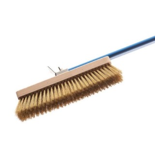 BROSSE ORIENTABLE POUR FOURS A PIZZA AVEC RACLOIR VEALICEBR