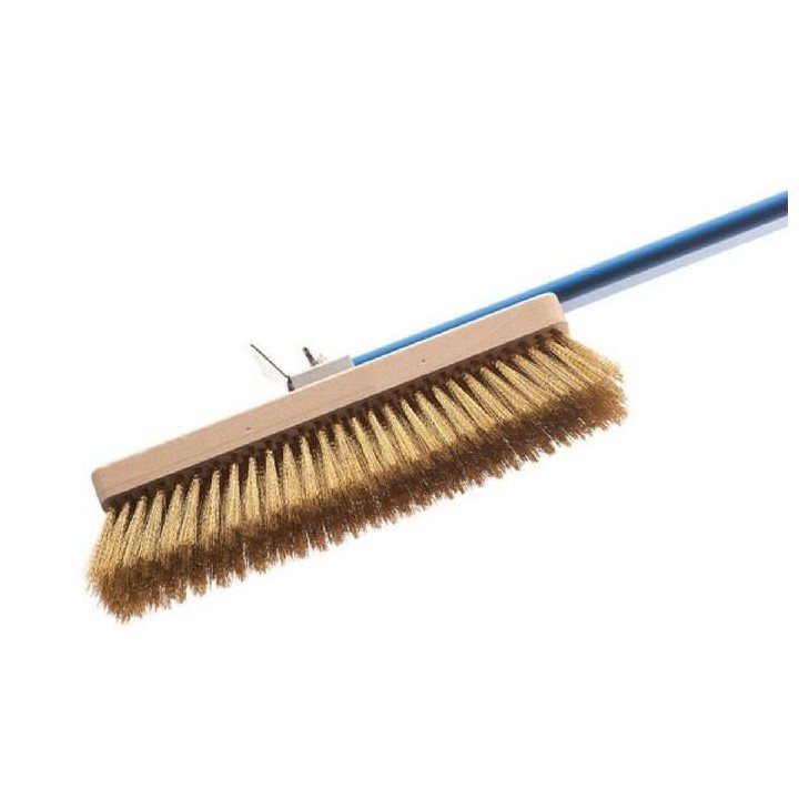 BROSSE ORIENTABLE POUR FOURS A PIZZA AVEC RACLOIR VEALICEBR