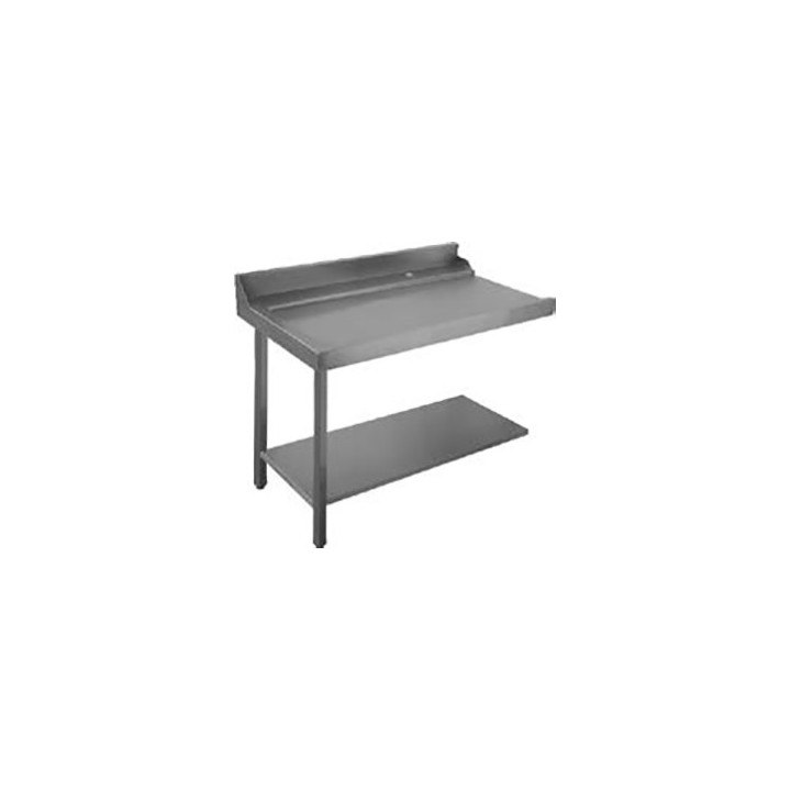 TABLE ENTREE / SORTIE LAVE-VAISSELLE A CAPOT GAUCHE - L 1200 MM D80203 ELETTROBAR