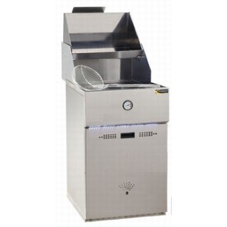 FRITEUSE GAZ, CUVE RONDE 1 x 18 L, MECANIQUE REFGA1 SOFINOR