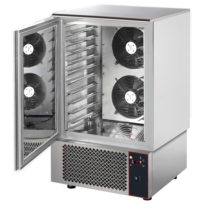 CELLULE DE REFROIDISSEMENT & CONGELATION RAPIDE, 10 X GN 1/1 - EN 600 x 400 FBFC10 TECNODOM