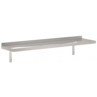 ETAGERE MURALE PLEINE FIXE 1 NIVEAU - L 1200 MM JEMP1-12040