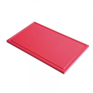 PLANCHE A DECOUPER HACCP GN1/1, ROUGE - POUR VIANDE CRUE IPL-ROUGE