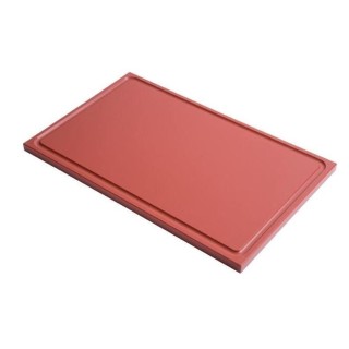 PLANCHE A DECOUPER HACCP GN1/1, BRUN - POUR VIANDE CUITE IPL-BRUN