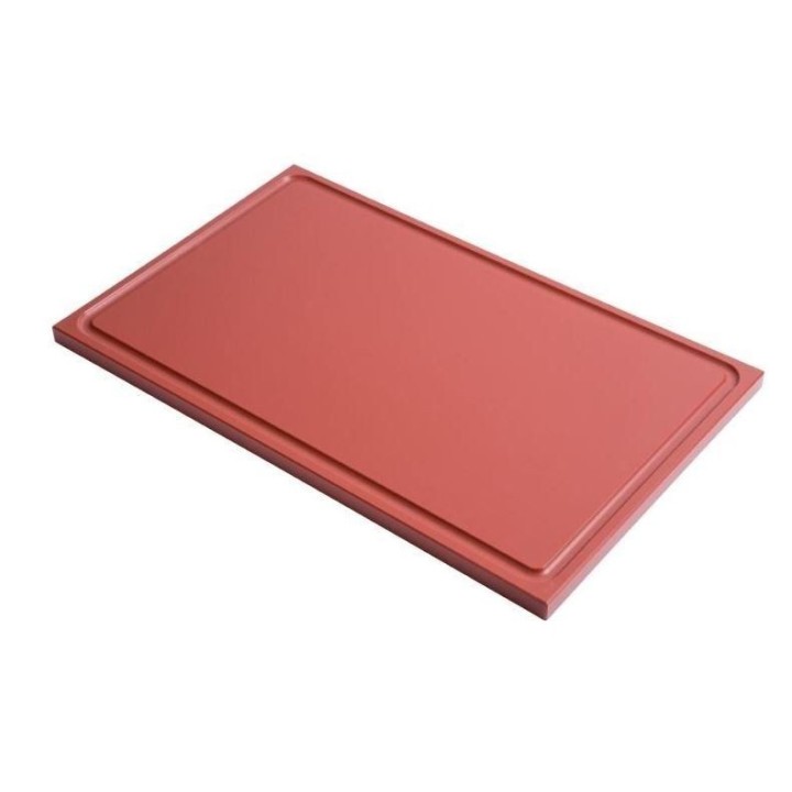 PLANCHE A DECOUPER HACCP GN1/1, BRUN - POUR VIANDE CUITE IPL-BRUN