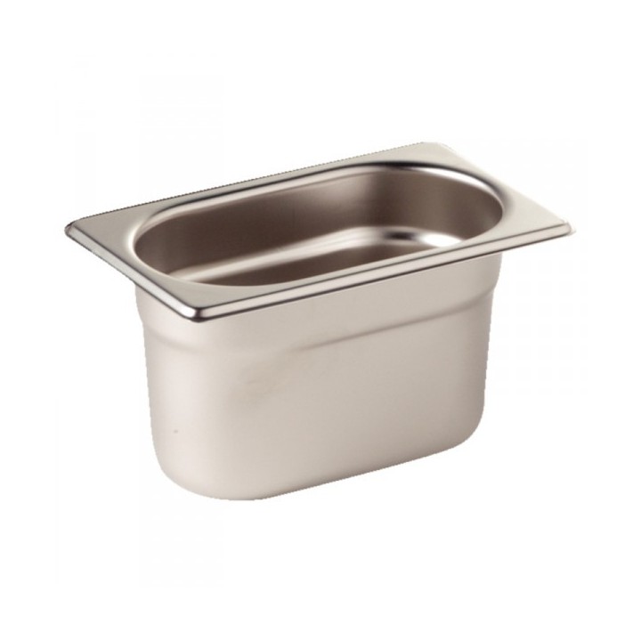 RVS GASTRONORM BAK GN 1/9 - H 65 MM EGN1906