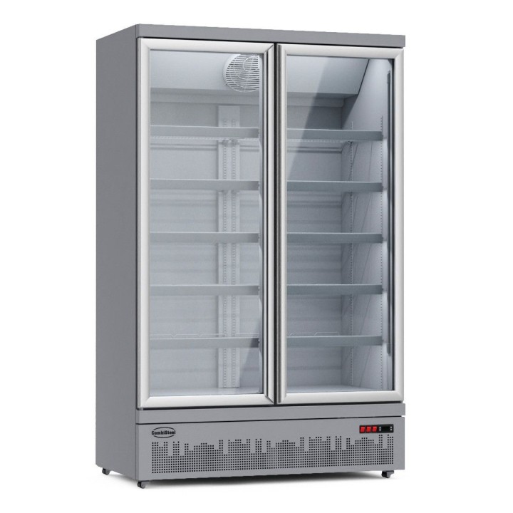 FRIGO MURAL AVEC PORTES VITREES BATTANTES, 1000 L LSBS1000TN COMBISTEEL