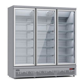 FRIGO MURAL AVEC PORTES VITREES BATTANTES, 1530 L LSBS1500TN COMBISTEEL
