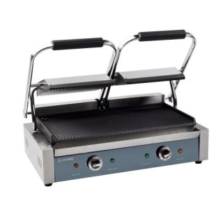 GRILL DE CONTACT "PANINI" PROFESSIONNEL, DOUBLE REPD1020RHK
