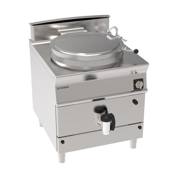 MARMITE GAZ 150 L, CHAUFFE INDIRECTE EGMM91 TECNOINOX