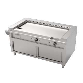 TEPPANYAKI GAZ, 2 BRULEURS, L 1440 MM YG-2