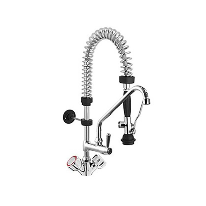 DOUCHETTE "BASSE" MONOTROU, AVEC ROBINET INTERMEDIAIRE - DEBIT 18 L / MINUTE HGD1301 MONOLITH