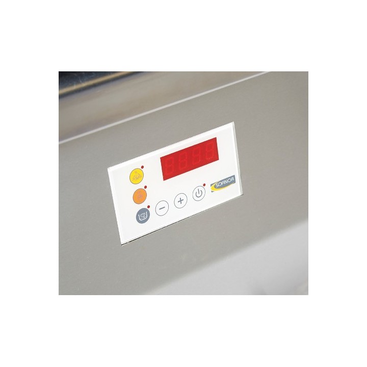 FRITEUSE GAZ HAUT RENDEMENT, CUVE RONDE 4 x 18 L, ELECTRONIQUE RFGS4 SOFINOR