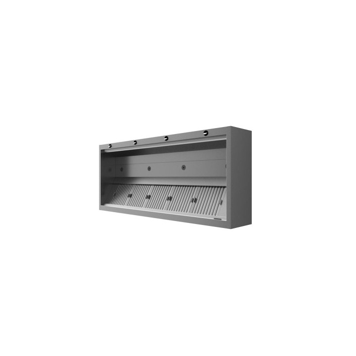 HOTTE A INDUCTION MURAL, L 3500 MM JINDUCT350