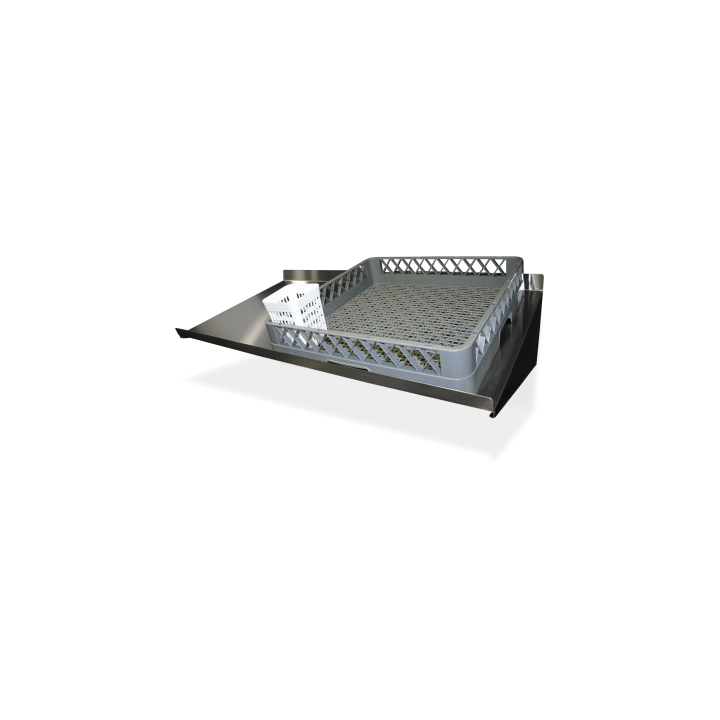 ETAGERE MURALE POUR PANIER A LAVE-VAISSELLE, L 1550 MM DEDRF150 FRICOSMOS