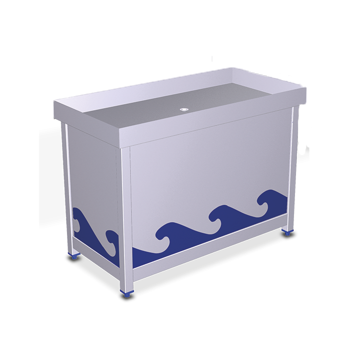 ETAL A FRUIT DE MER, L 1000 MM LEFM100 FRICOSMOS