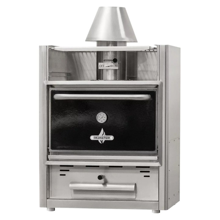 HOUTSKOOL BBQ OVENS, 75 MAALTIJDEN WCHOR56 ROASTER