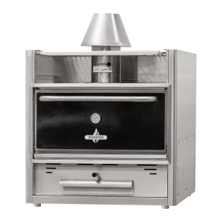 HOUTSKOOL BBQ OVENS, 75 MAALTIJDEN WCHOR74 ROASTER