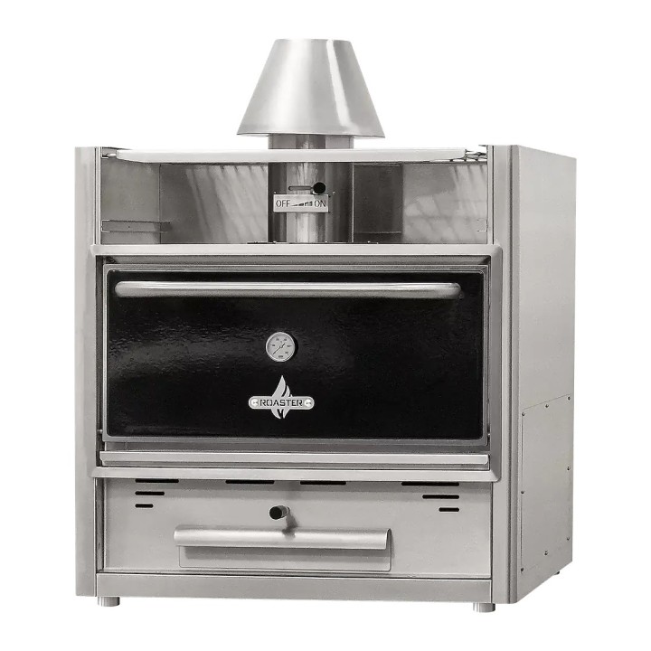 HOUTSKOOL BBQ OVENS, 110 MAALTIJDEN WCHOR76 ROASTER