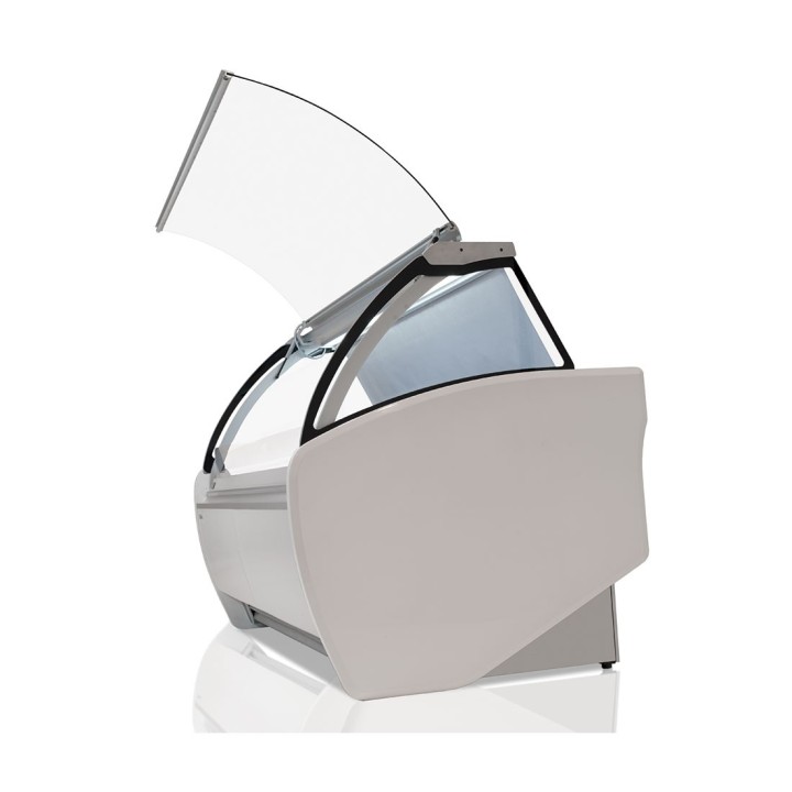 COMPTOIR VITRINE ICE-CREAM, VITRES BOMBEES, 14 x 5 L GVAR12H INFRICO