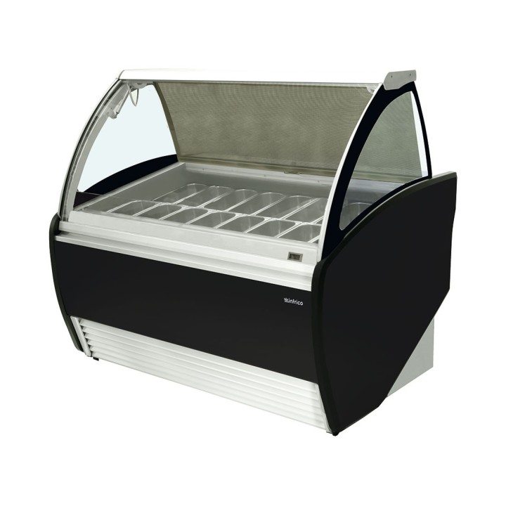 TOONBANK ICE-CREAM, GEBOGEN RUITEN, 16 x 5 L GVAR15H INFRICO