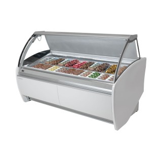 TOONBANK ICE-CREAM, GEBOGEN RUITEN, 20 x 5 L GVAR18H INFRICO