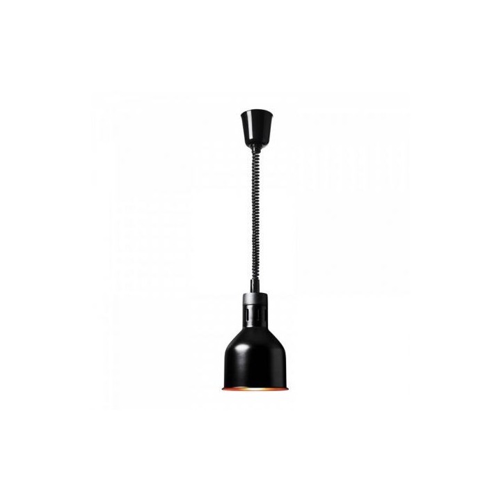 LAMPE CHAUFFANTE A INFRAROUGE Ø 175 MM - NOIR RLC1 FORCAR