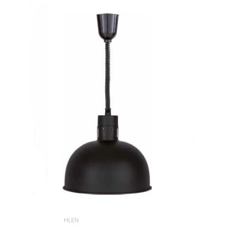 LAMPE CHAUFFANTE A INFRAROUGE Ø 290 MM - NOIR RLC3 FORCAR