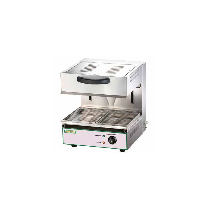 SALAMANDRE ELECTRIQUE MODELE OUVERT, PLAFOND REGLABLE, 1 ZONE DE CHAUFFE, L 450 MM RSET15 FORCAR