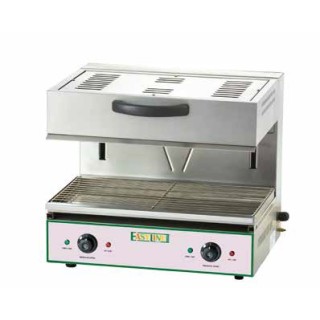 SALAMANDRE ELECTRIQUE MODELE OUVERT, PLAFOND REGLABLE, 2 ZONES DE CHAUFFE, L 600 MM RSET30 FORCAR